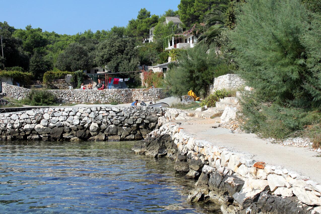 Nejbližší pláž - Apartmány u moře Mudri Dolac, Hvar