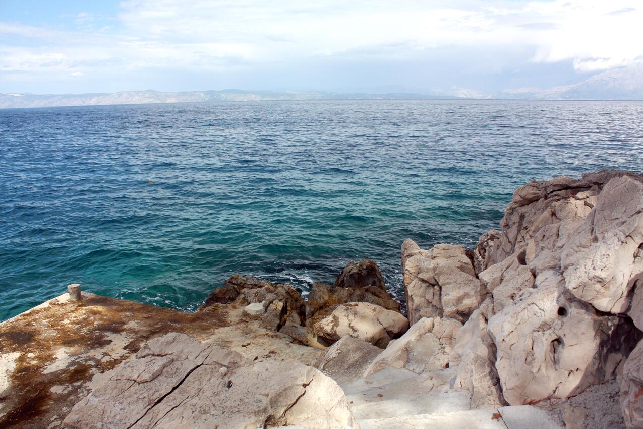 Nejbližší pláž - Robinsonské apartmány u moře Zátoka Pobij, Hvar