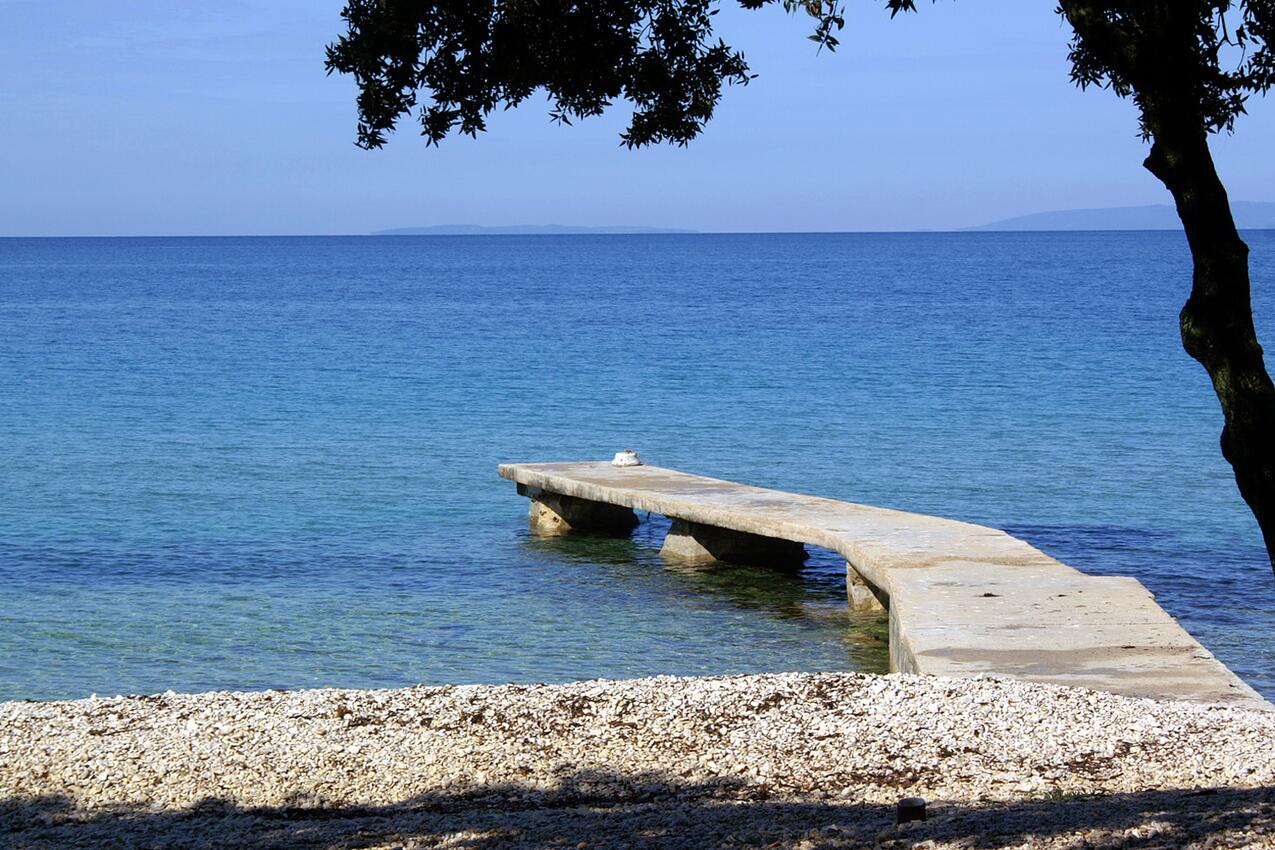 Nächster Strand - Ferienwohnungen mit Parkplatz Novalja, Pag