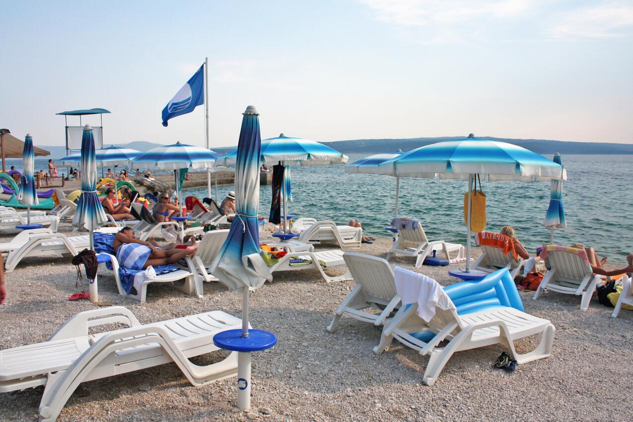 Nächster Strand - Ferienwohnungen am Meer Dramalj, Crikvenica