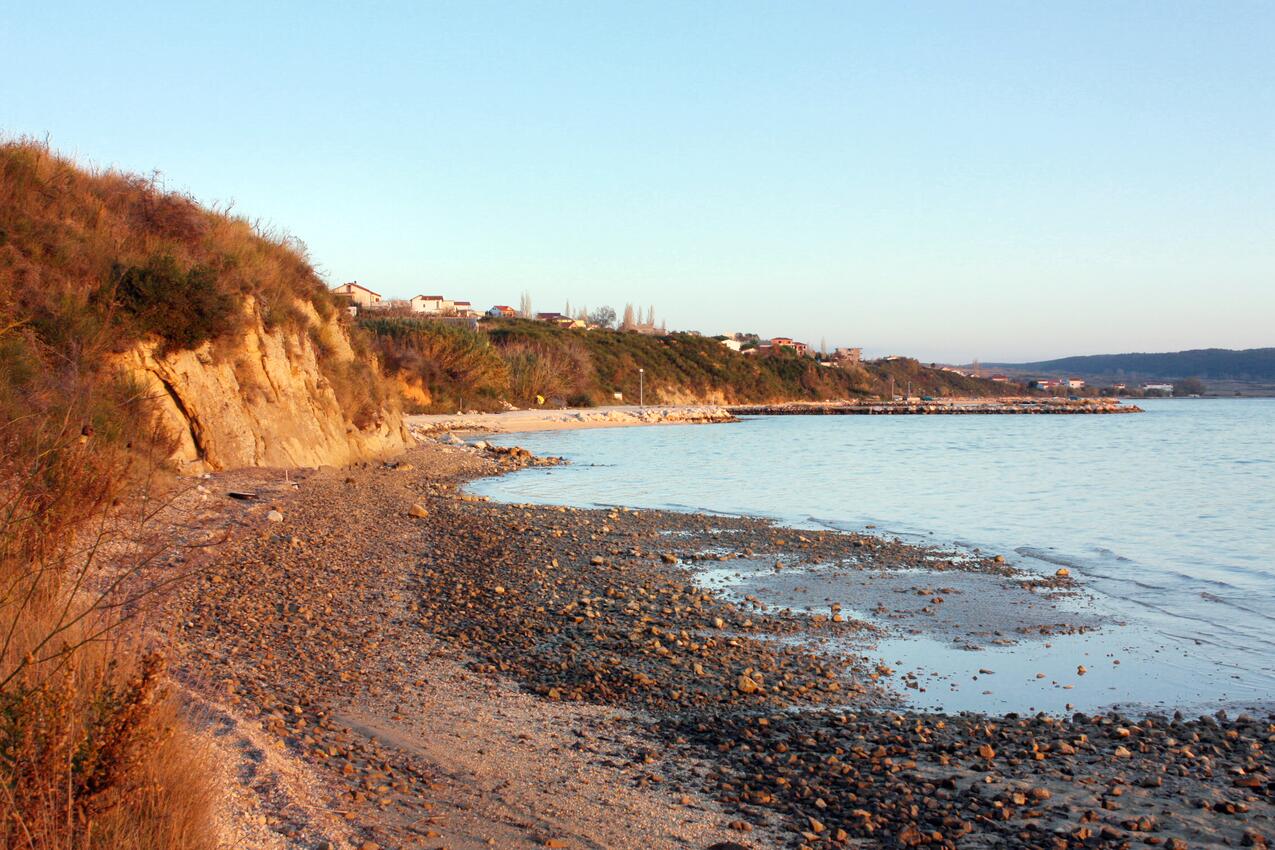 Nächster Strand - Ferienwohnungen mit Parkplatz Rtina - Stosici, Zadar