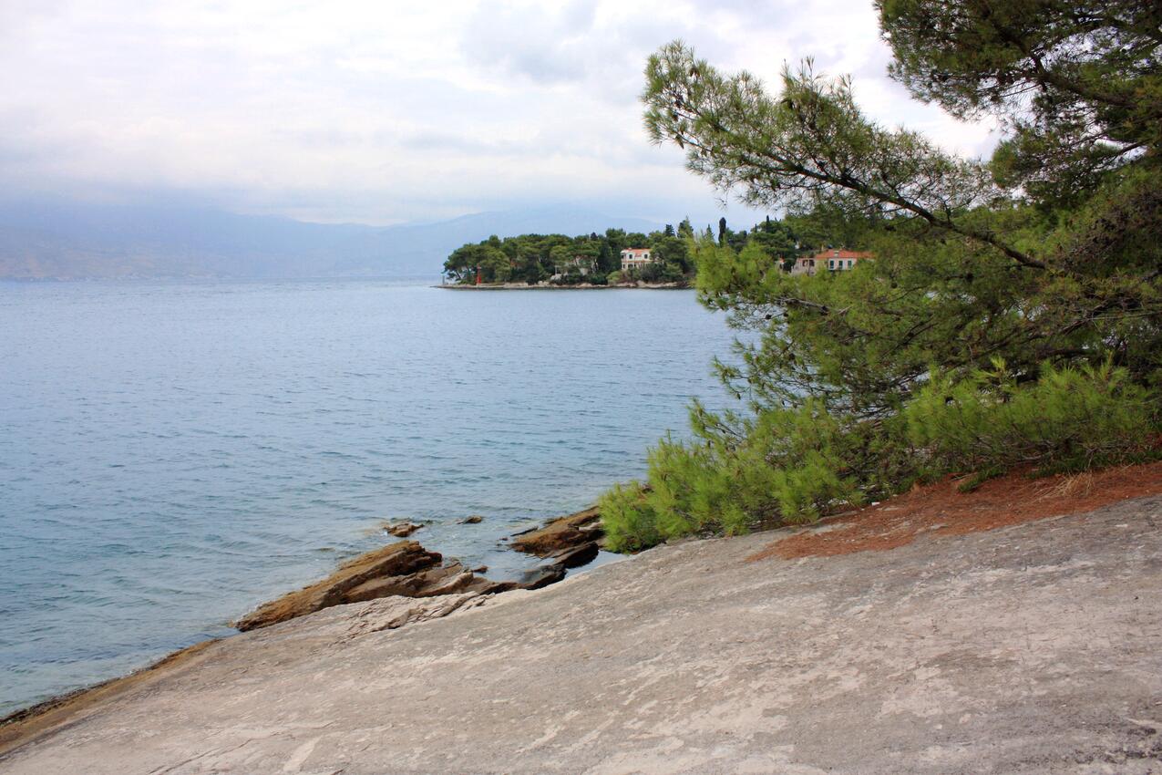 Nächster Strand - Ferienhaus am Meer Splitska, Brac