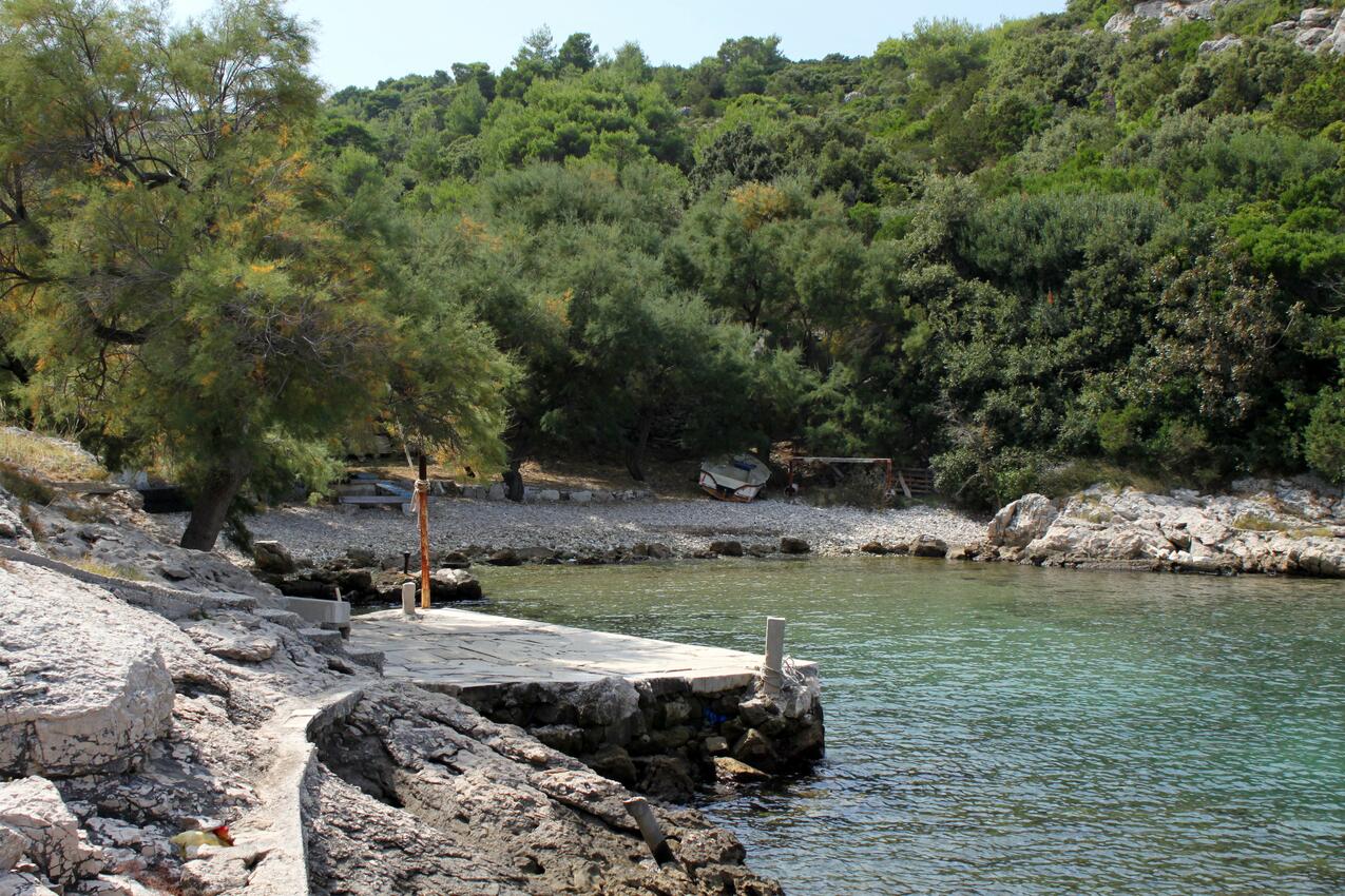 La spiaggia più vicina - Casa dei pescatori accanto al mare Baia Prapratna - Prapatna, Brazza - Brač