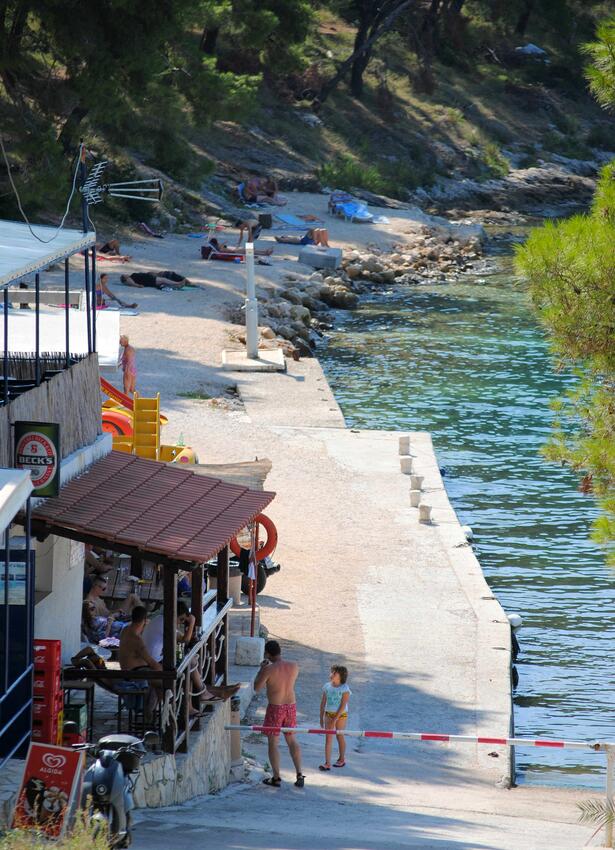 Nearest beach - Seaside holiday house Okrug Donji, Čiovo