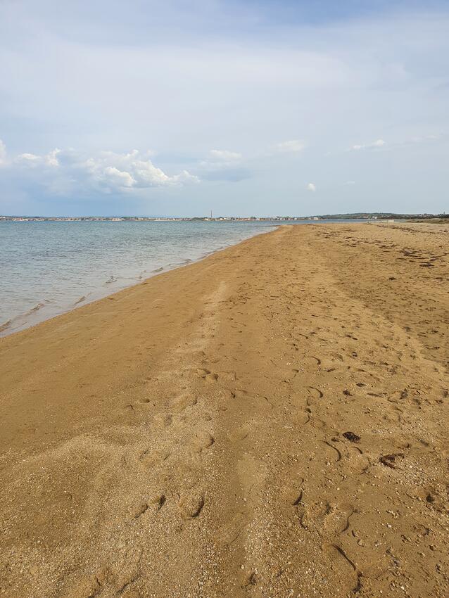 La spiaggia più vicina - Appartamenti con piscina per famiglie Sabunike, Zara - Zadar