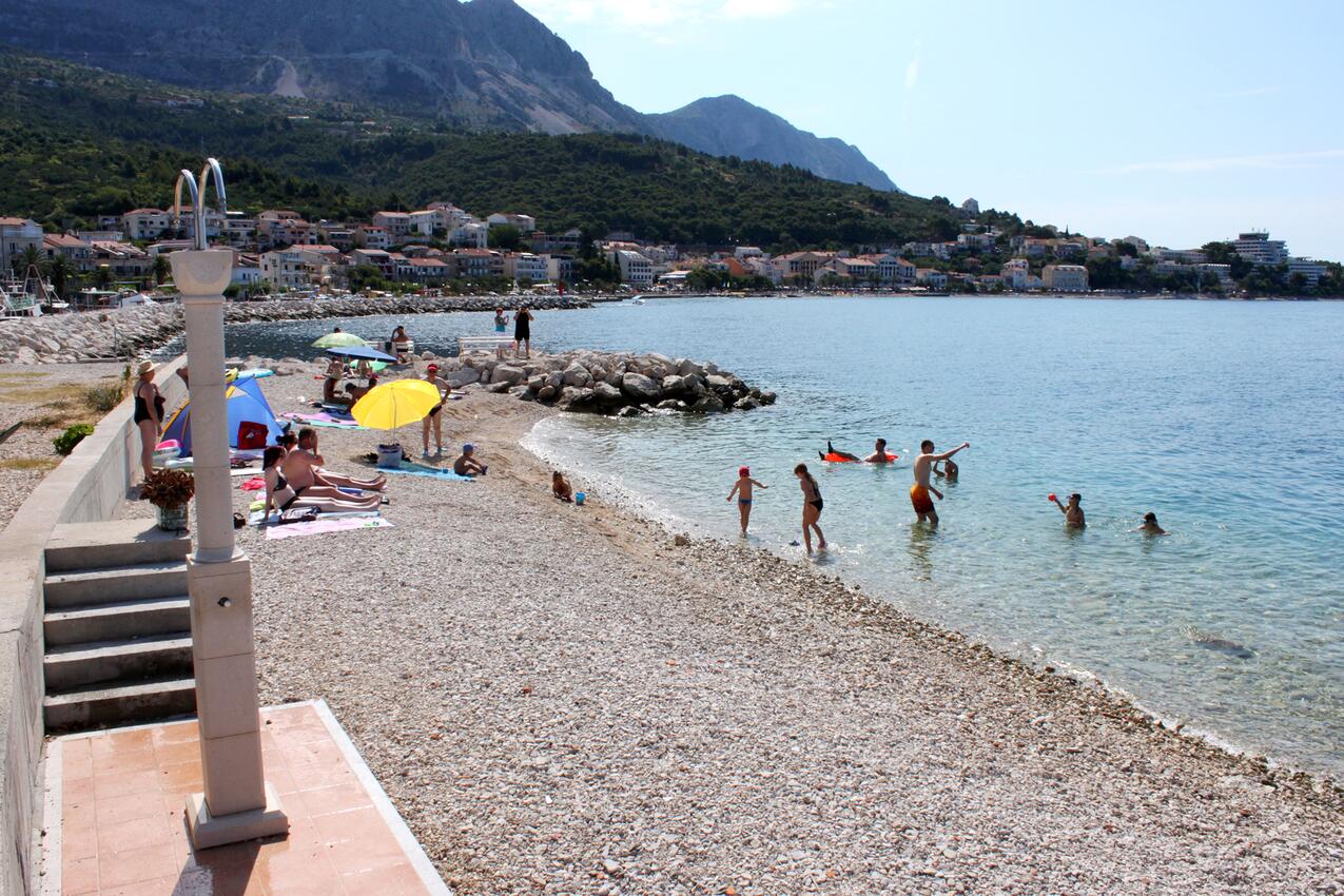 Nächster Strand - Ferienwohnungen am Meer Podgora, Makarska