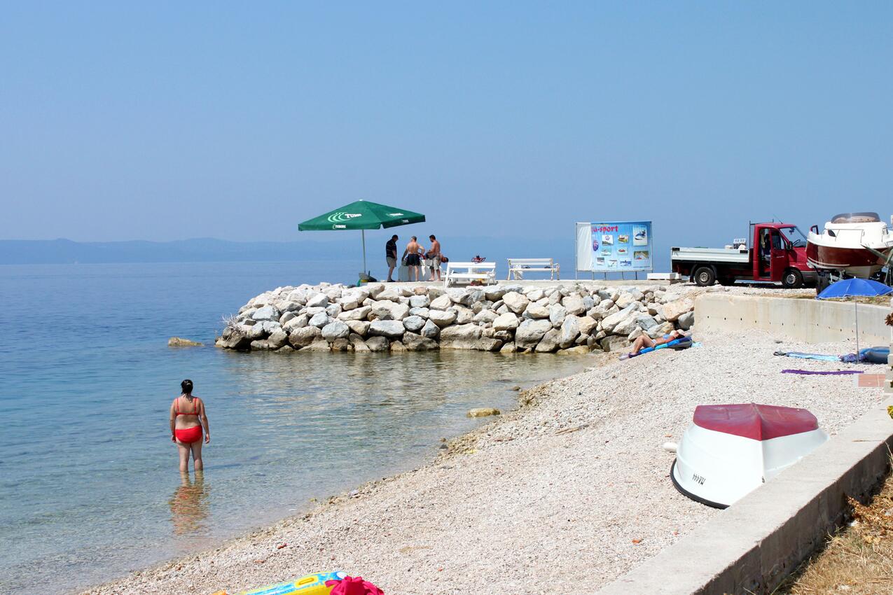 Nächster Strand - Ferienwohnungen am Meer Podgora, Makarska