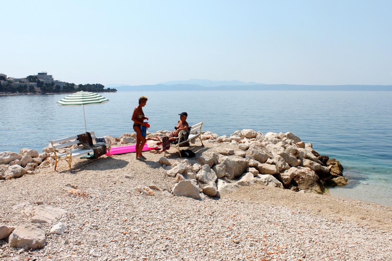 Nächster Strand - Ferienwohnungen am Meer Podgora, Makarska