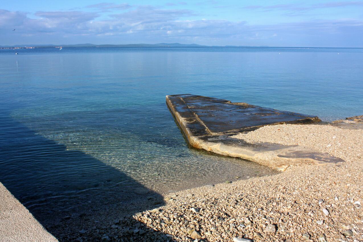 Nächster Strand - Ferienwohnungen am Meer Zadar - Diklo, Zadar