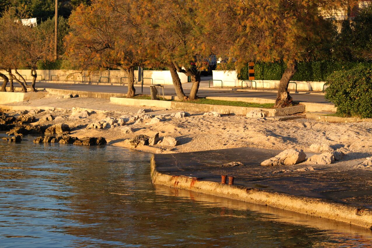 Nächster Strand - Ferienwohnungen am Meer Zadar - Diklo, Zadar