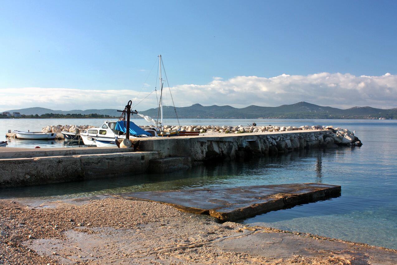 Nächster Strand - Ferienwohnungen am Meer Zadar - Diklo, Zadar