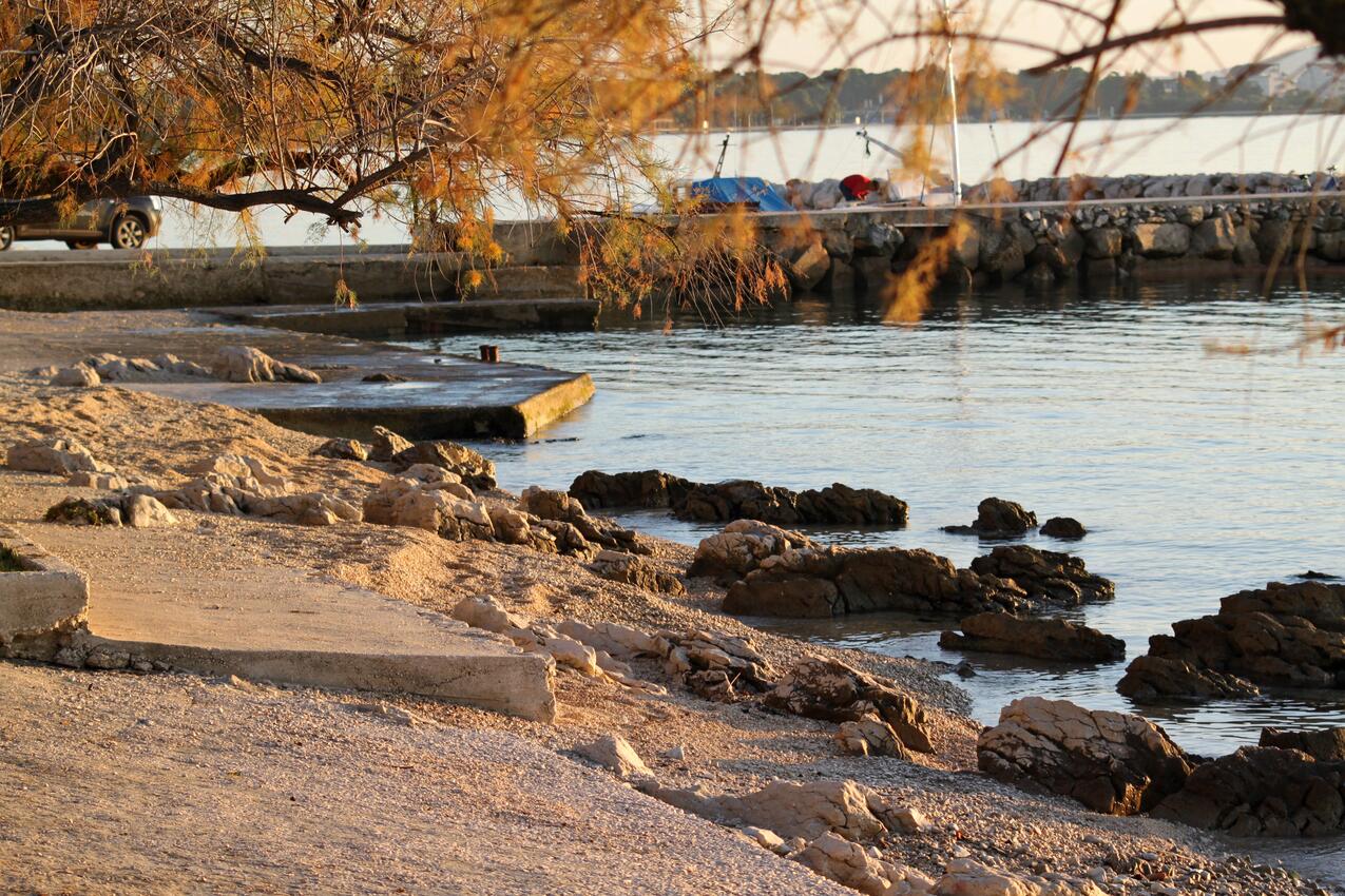 Nächster Strand - Ferienwohnungen am Meer Zadar - Diklo, Zadar
