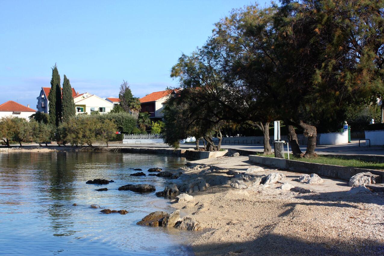 Nächster Strand - Ferienwohnungen am Meer Zadar - Diklo, Zadar