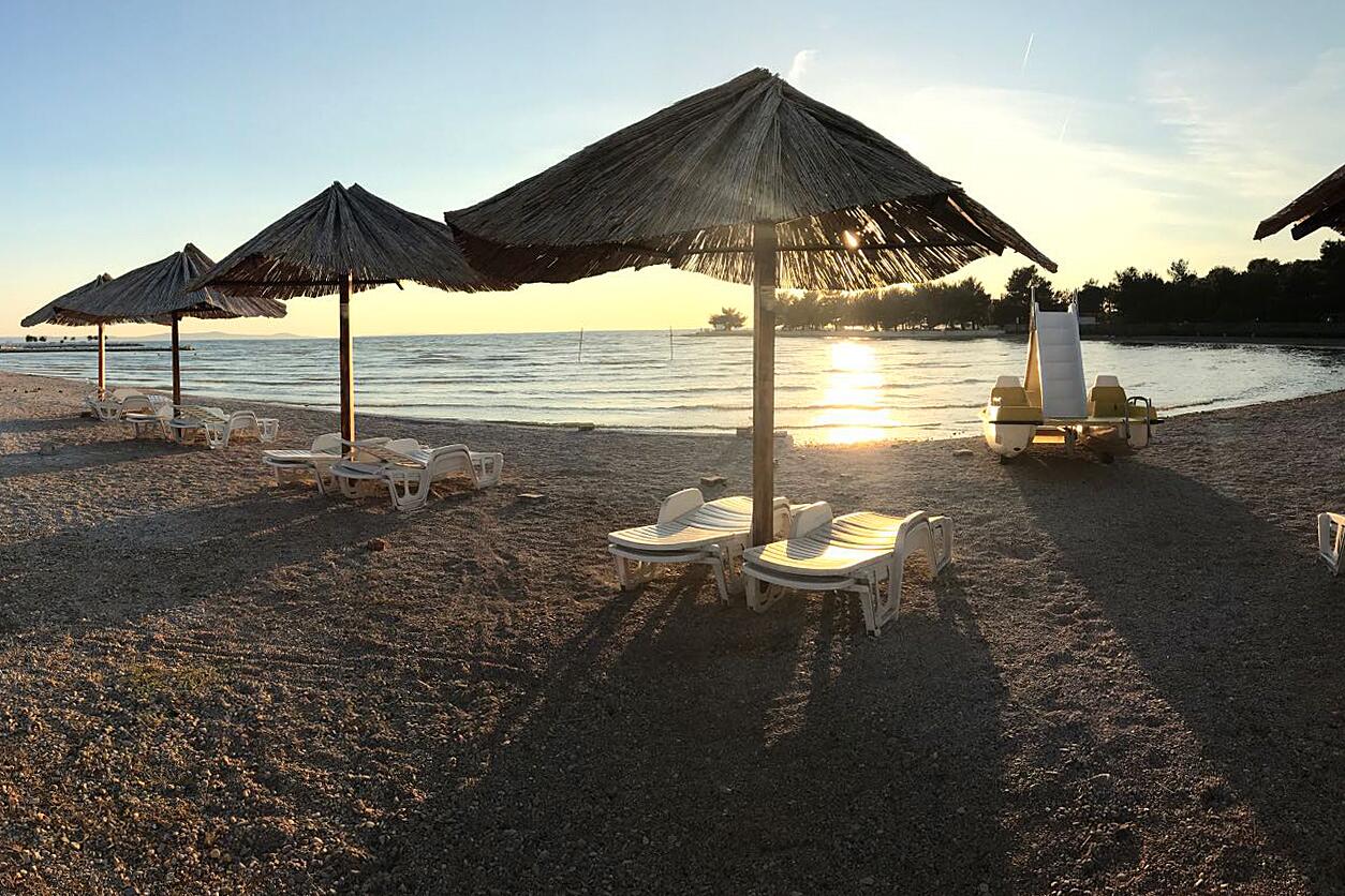 Nearest beach - Apartments for families with children Zaton, Zadar