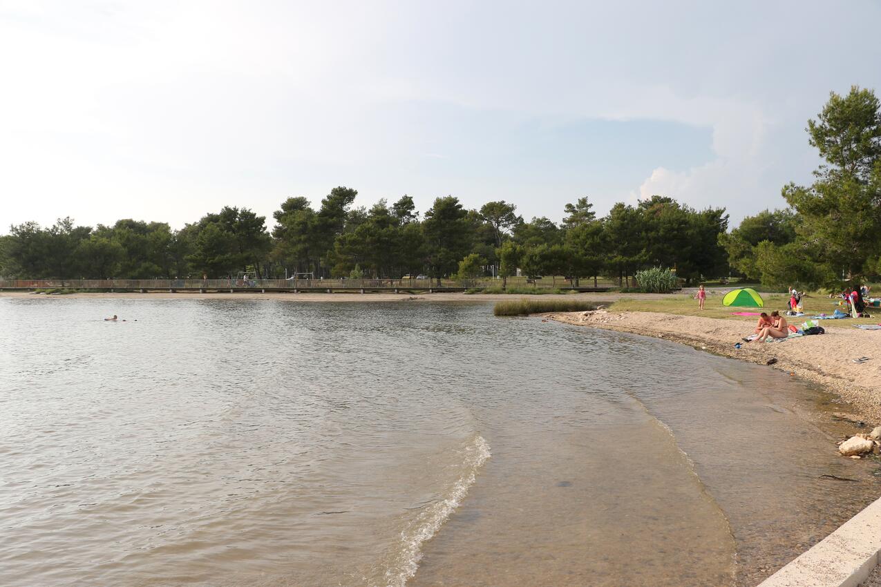 Nearest beach - Apartments for families with children Zaton, Zadar