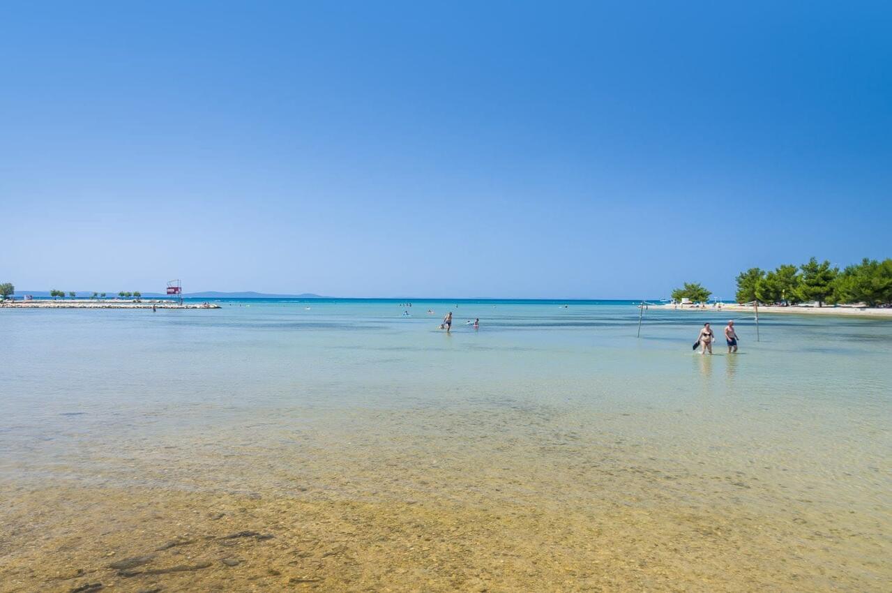 Nearest beach - Apartments for families with children Zaton, Zadar