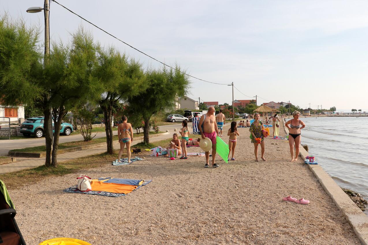 Nearest beach - Apartments for families with children Zaton, Zadar