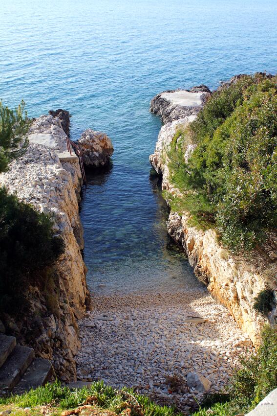 La spiaggia più vicina - Appartamenti accanto al mare Businci, Bua - Čiovo