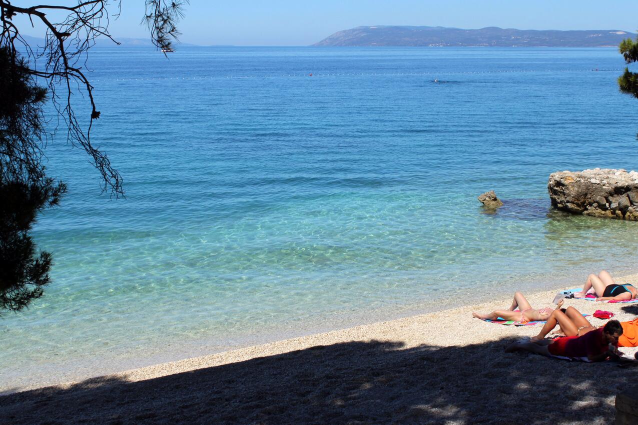 Najbliža plaža - Apartmani uz more Tučepi, Makarska