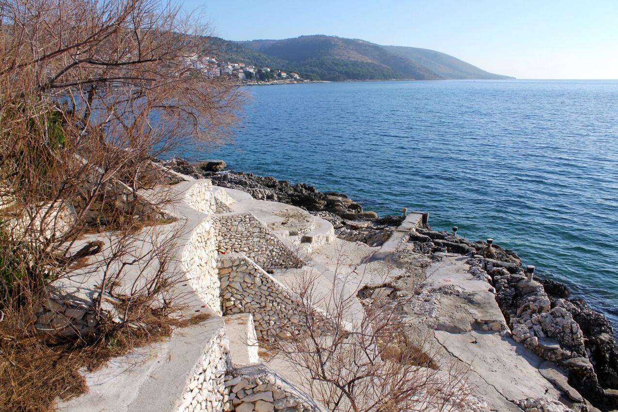 La spiaggia più vicina - Appartamenti accanto al mare Businci, Bua - Čiovo