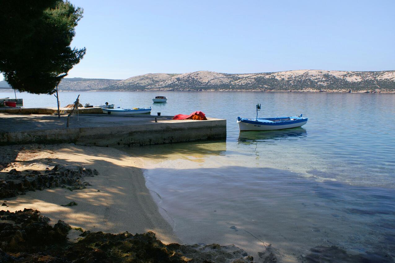 Nächster Strand - Ferienwohnungen am Meer Stara Novalja, Pag