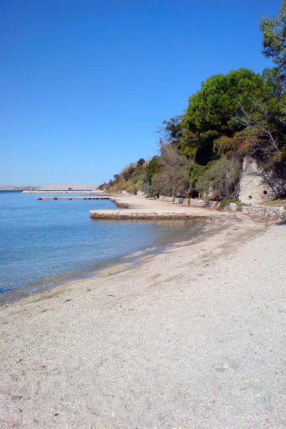 La spiaggia più vicina - Appartamenti con parcheggio Rtina - Stosici, Zara - Zadar