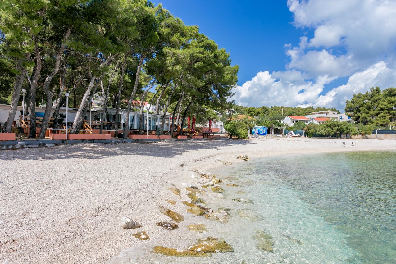 Nächster Strand - Ferienwohnungen am Meer Slatine, Ciovo