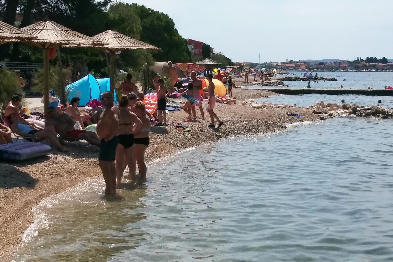 Nächster Strand - Ferienwohnungen mit Parkplatz Bibinje, Zadar