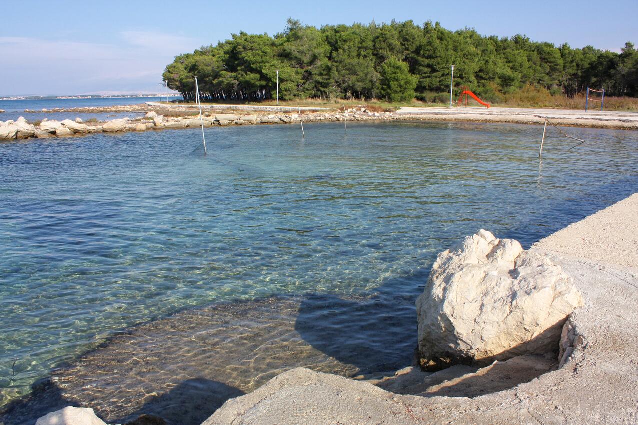Nächster Strand - Ferienwohnungen mit Parkplatz Privlaka, Zadar