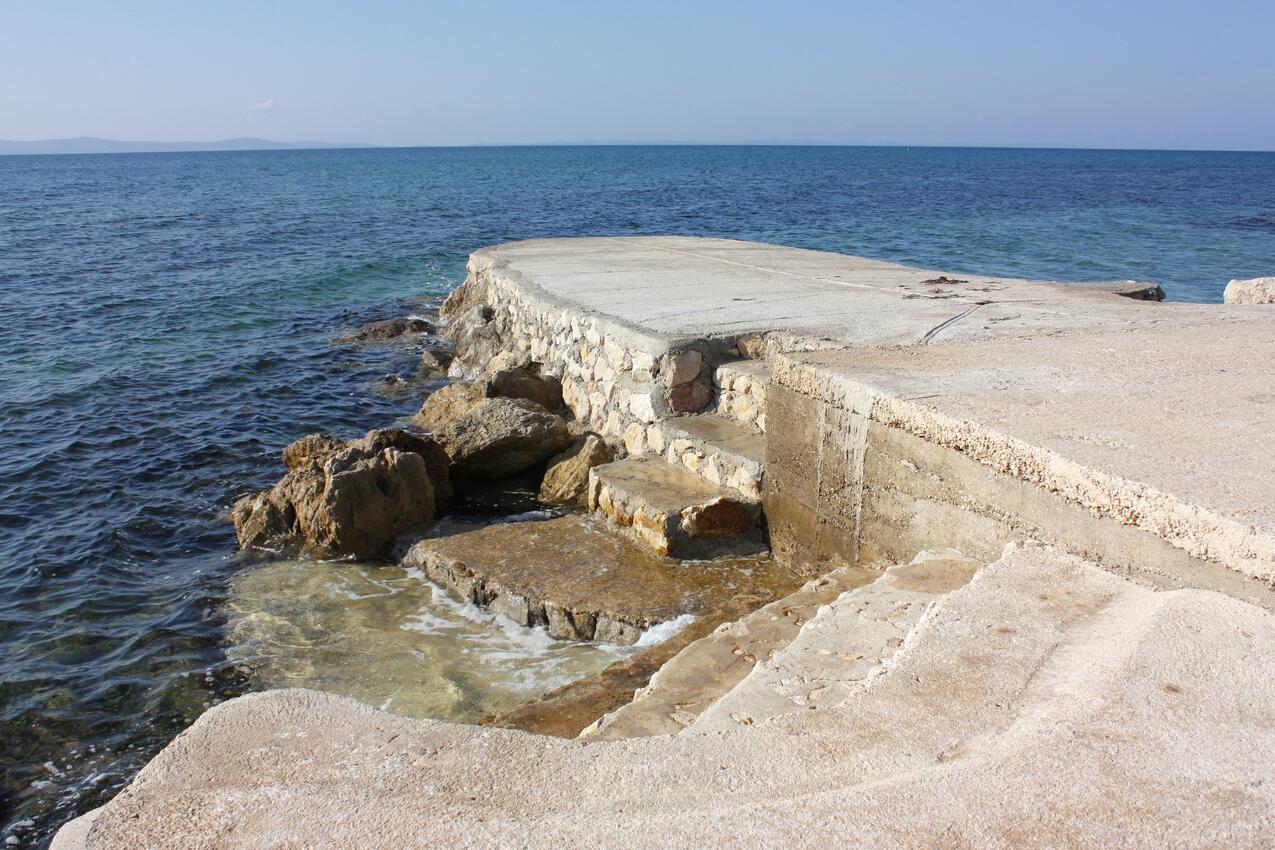 Nächster Strand - Ferienwohnungen mit Parkplatz Privlaka, Zadar