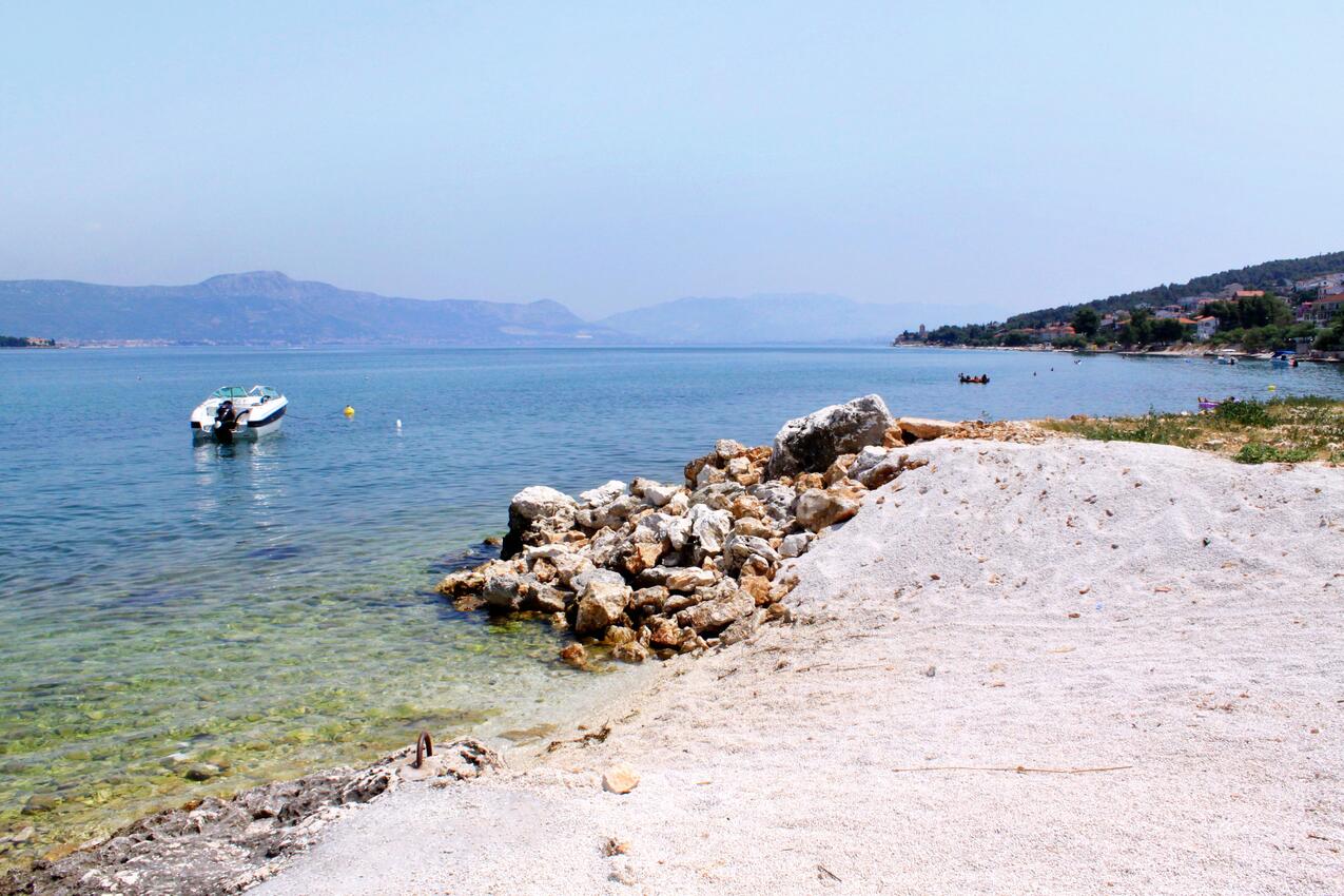 Nächster Strand - Ferienwohnungen am Meer Mastrinka, Ciovo