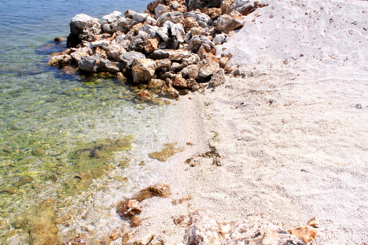 Nächster Strand - Ferienwohnungen am Meer Mastrinka, Ciovo