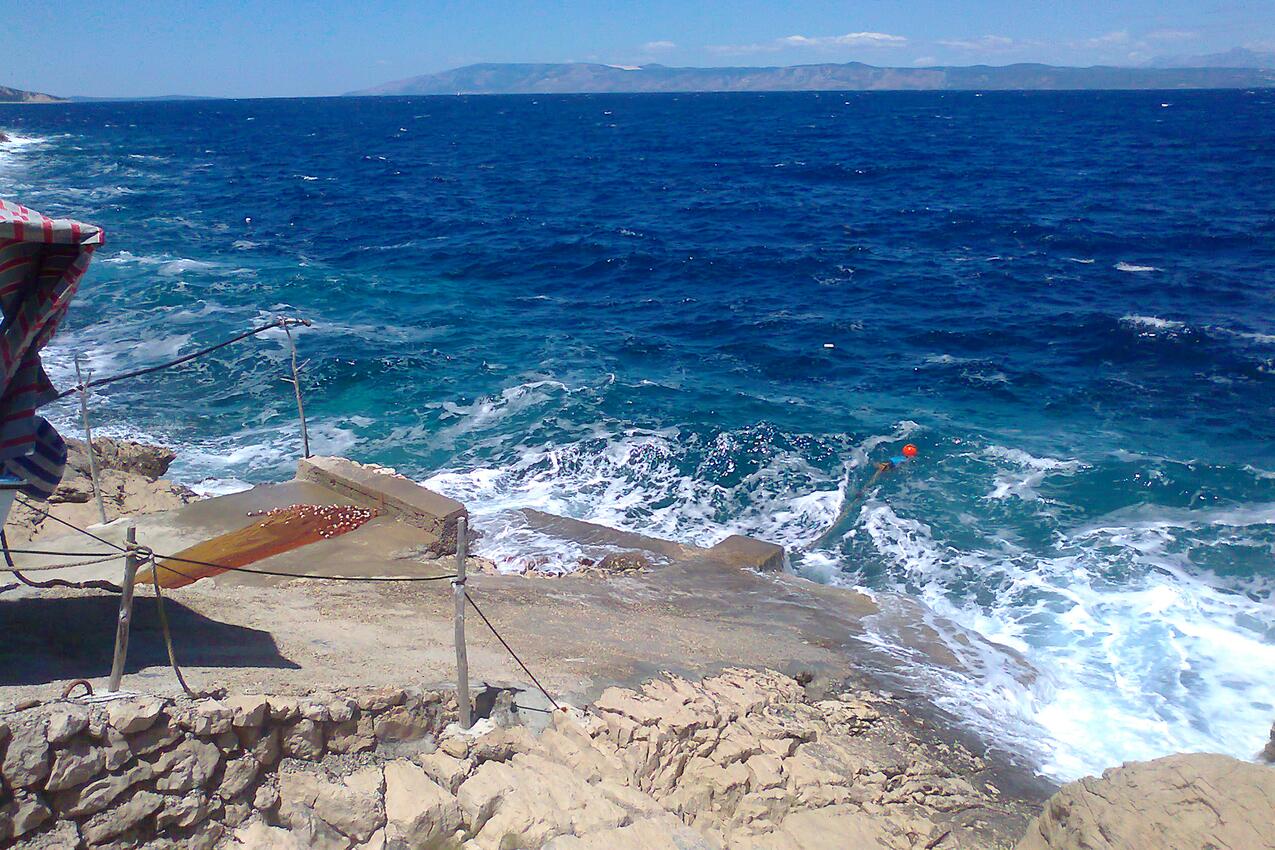 La spiaggia più vicina - Appartamenti robinsoniani accanto al mare Baia Virak, Lesina - Hvar