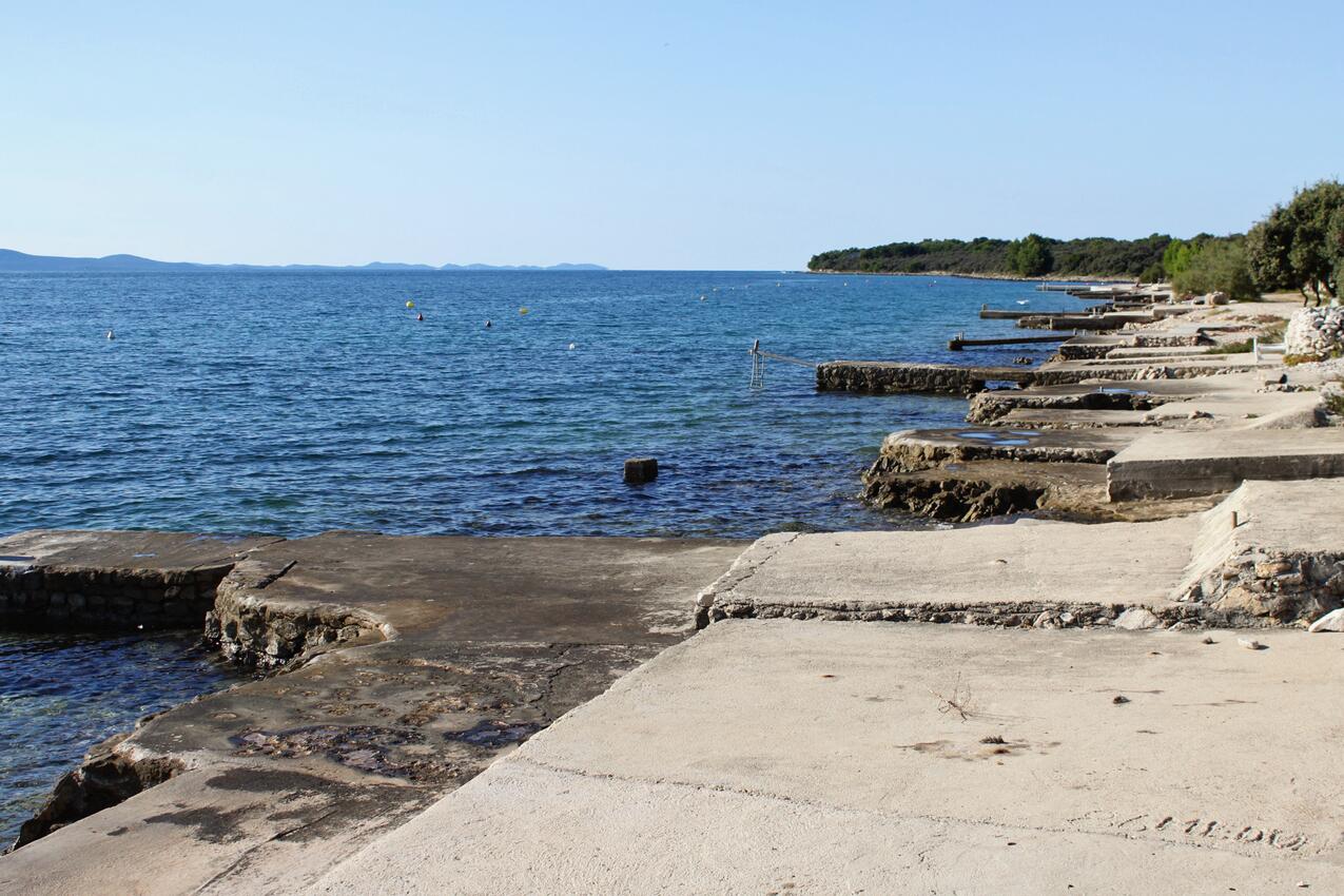 Legközelebbi strand - Apartmanok a tenger mellett Kozino, Zadar