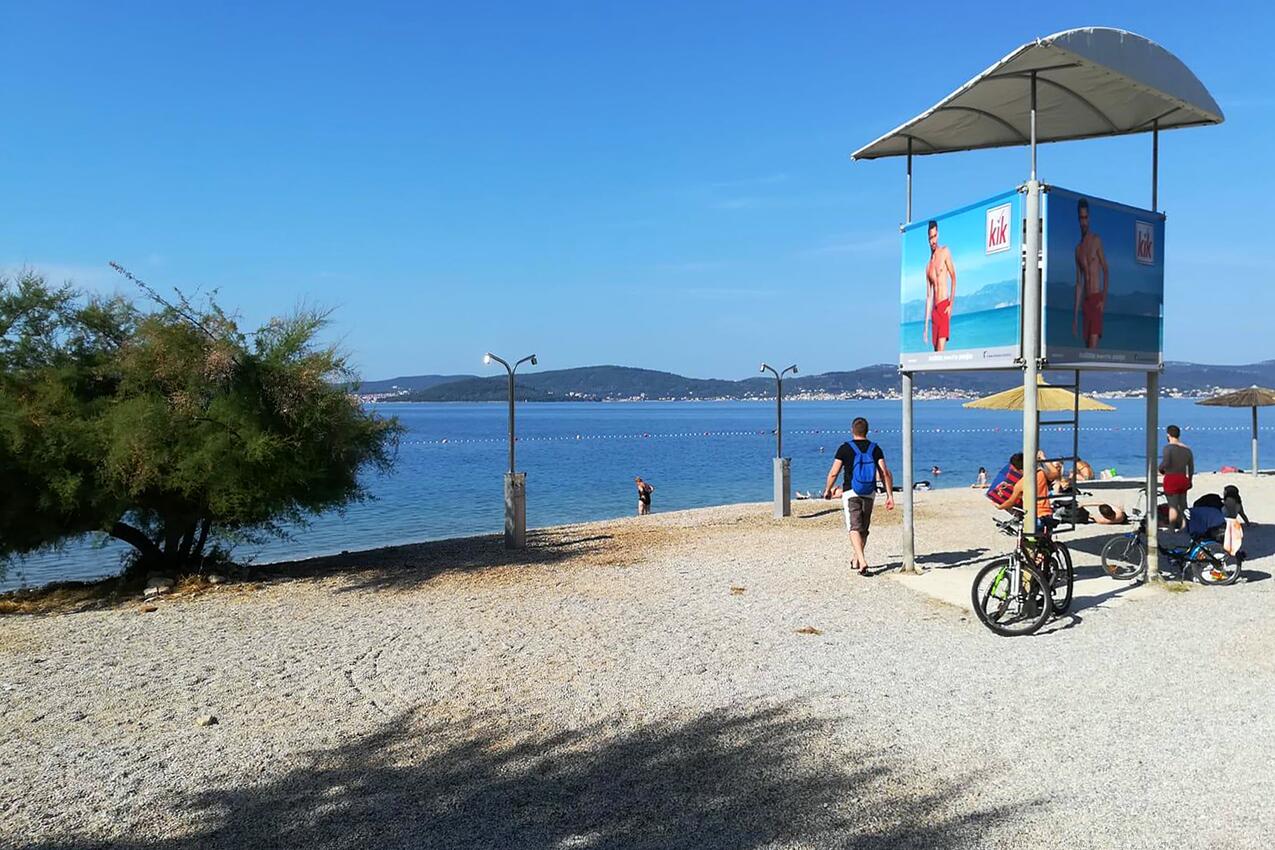 La spiaggia più vicina - Appartamenti con piscina per famiglie Zara - Zadar