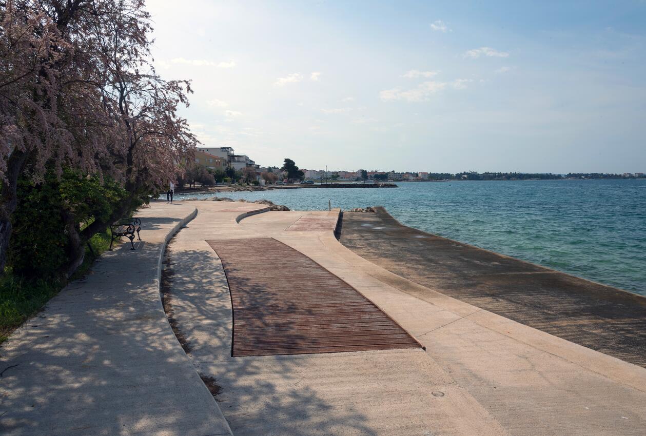 Nächster Strand - Ferienwohnungen am Meer Zadar - Diklo, Zadar