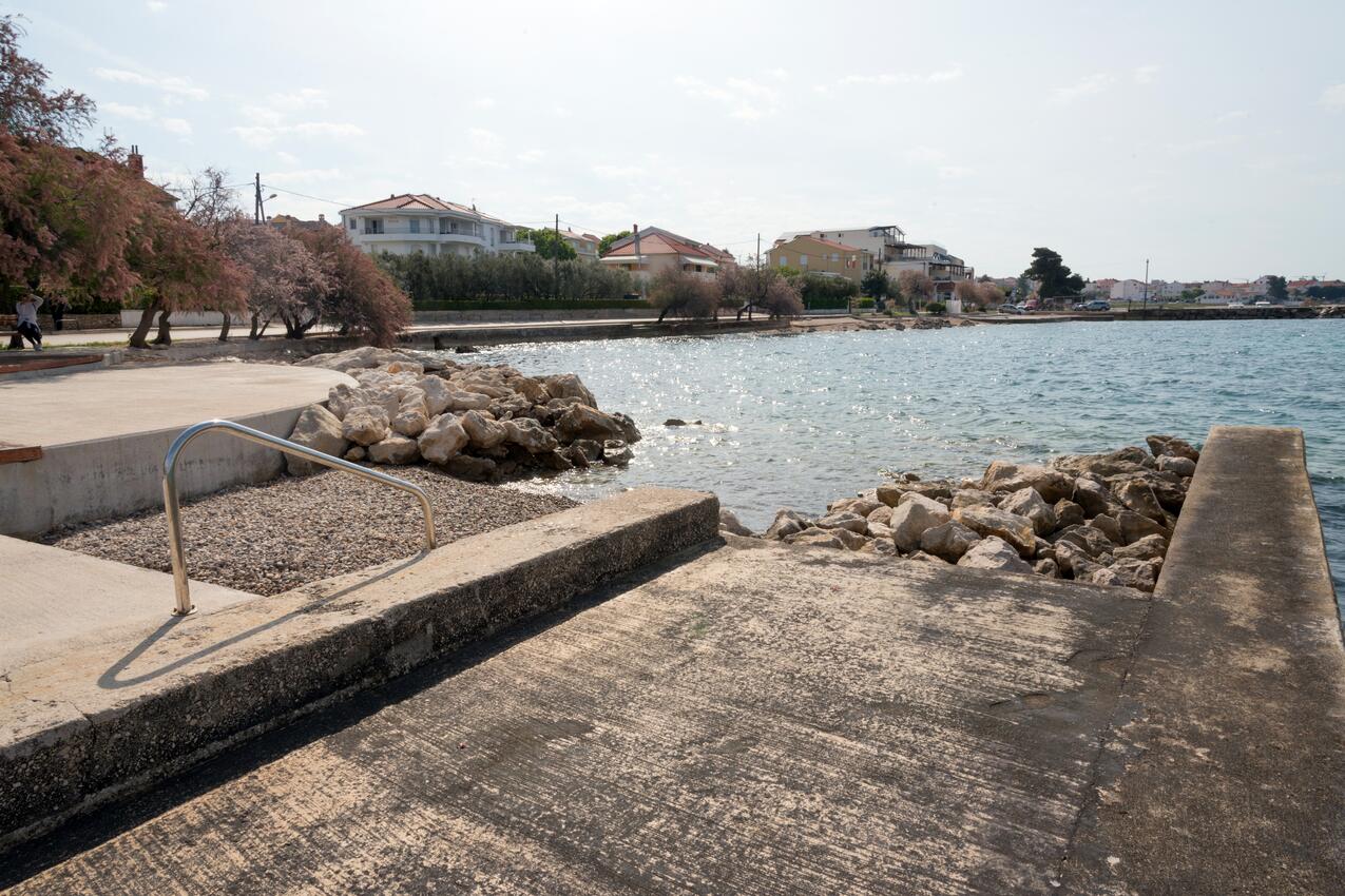 Nächster Strand - Ferienwohnungen am Meer Zadar - Diklo, Zadar
