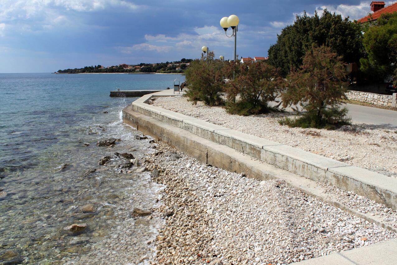 Najbliža plaža - Apartmani uz more Petrčane, Zadar