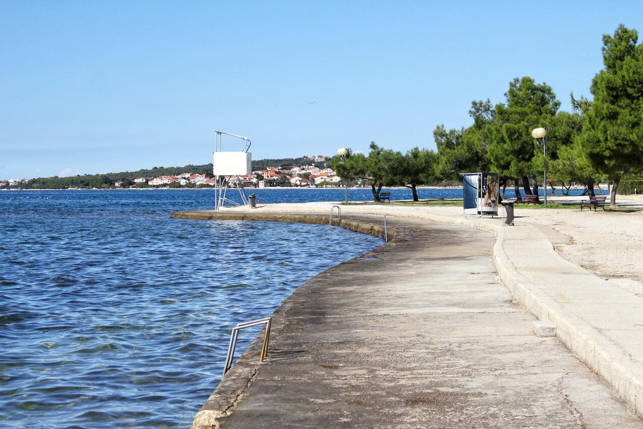 Nächster Strand - Ferienwohnungen mit Parkplatz Zadar - Diklo, Zadar