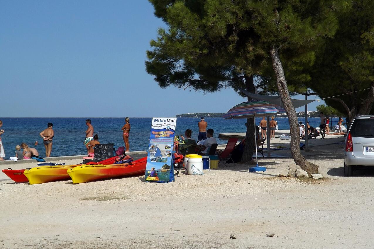 Nächster Strand - Ferienwohnungen mit Parkplatz Zadar - Diklo, Zadar