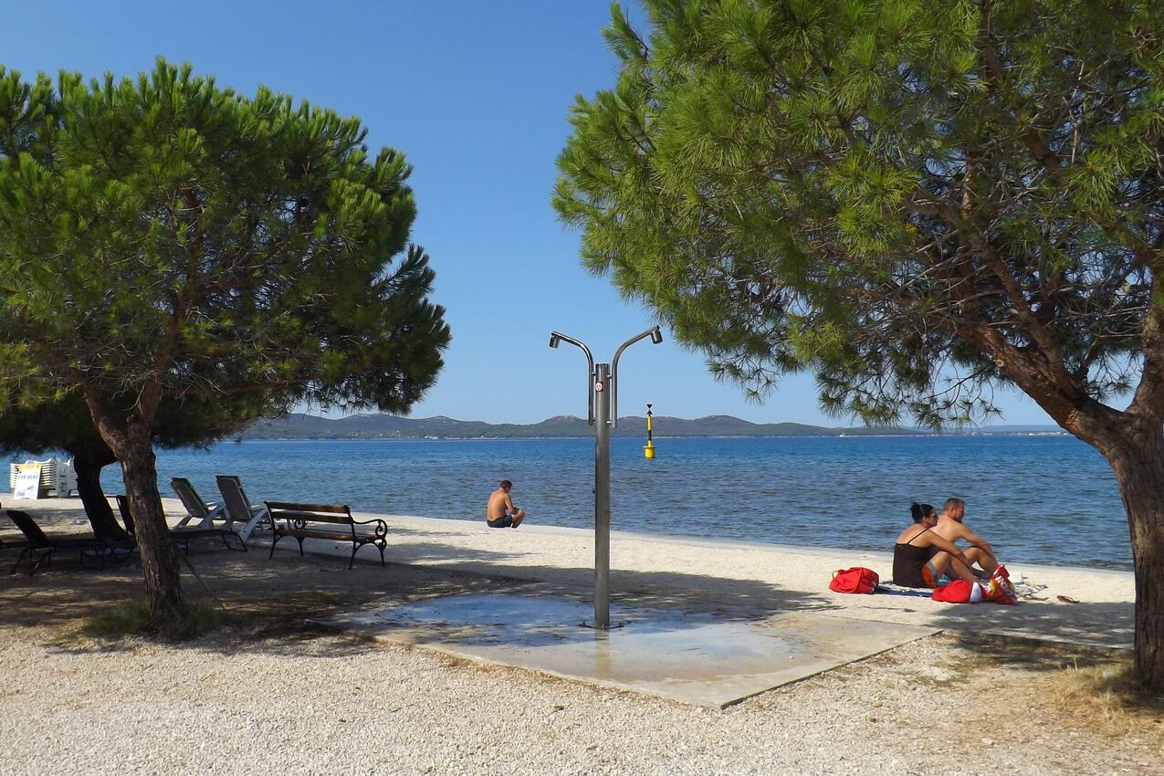 Nächster Strand - Ferienwohnungen mit Parkplatz Zadar - Diklo, Zadar