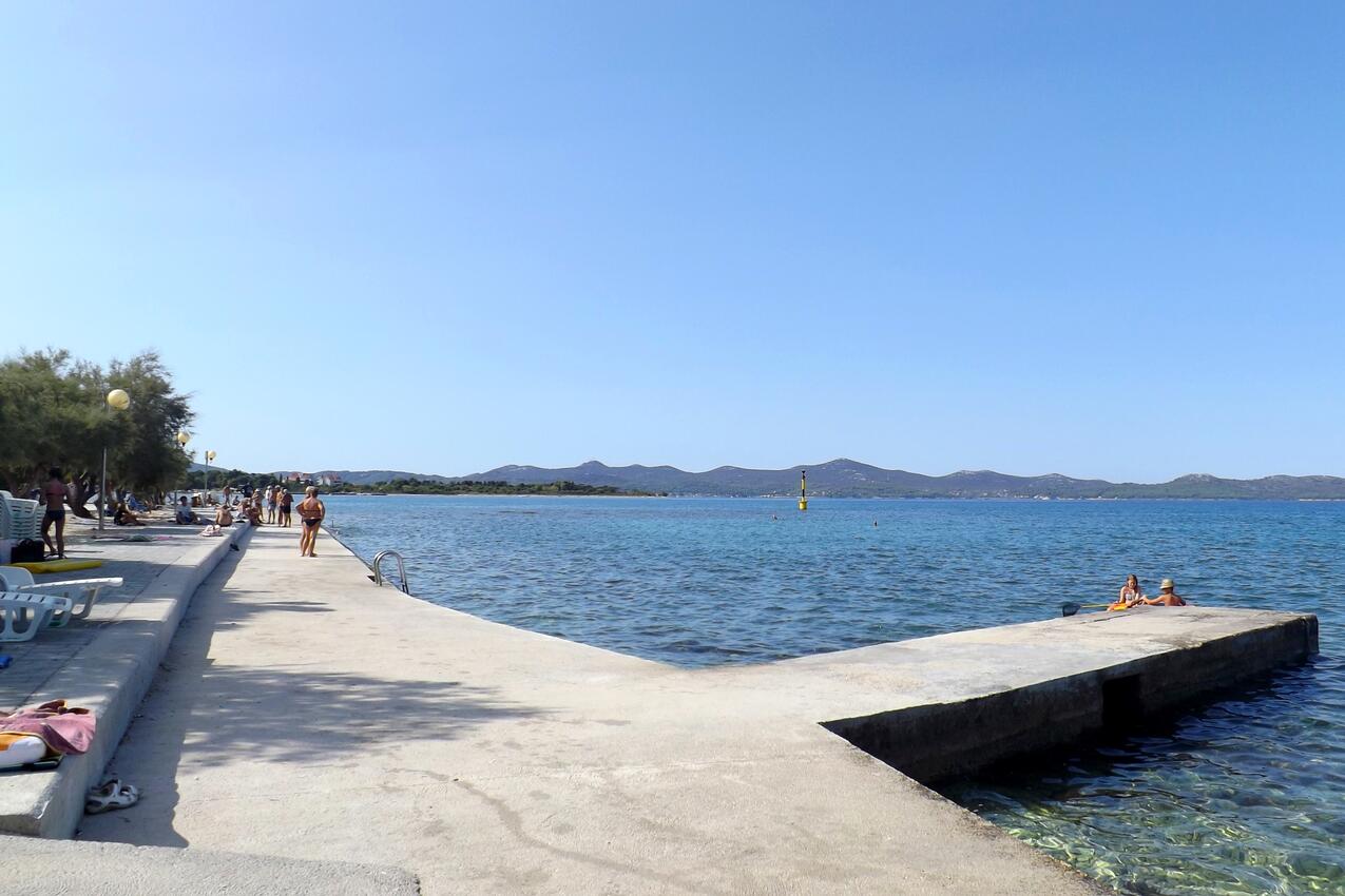 Nächster Strand - Ferienwohnungen mit Parkplatz Zadar - Diklo, Zadar