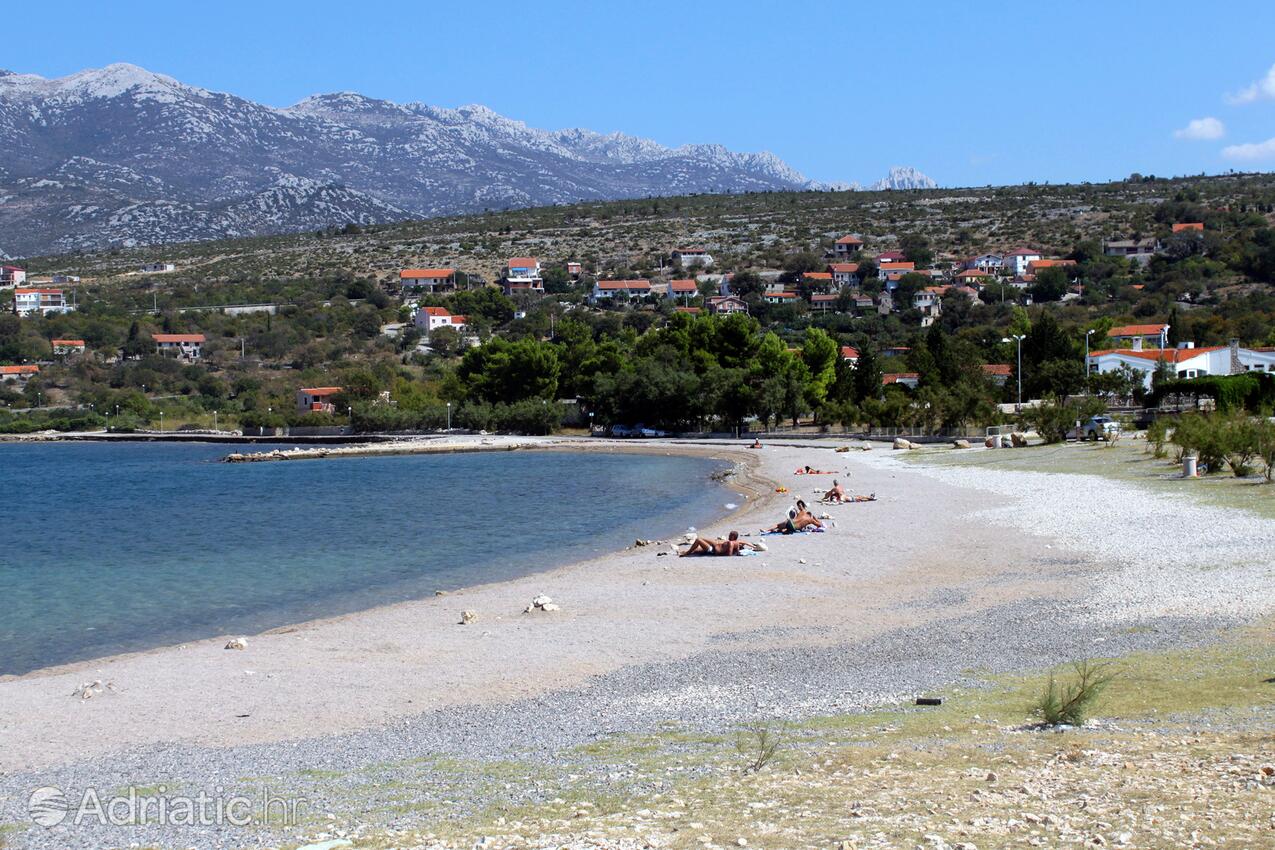 Nearest beach - Apartments and rooms by the sea Rovanjska, Paklenica