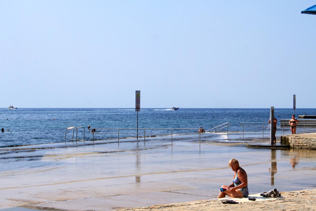Najbliža plaža - Apartmani uz more Umag
