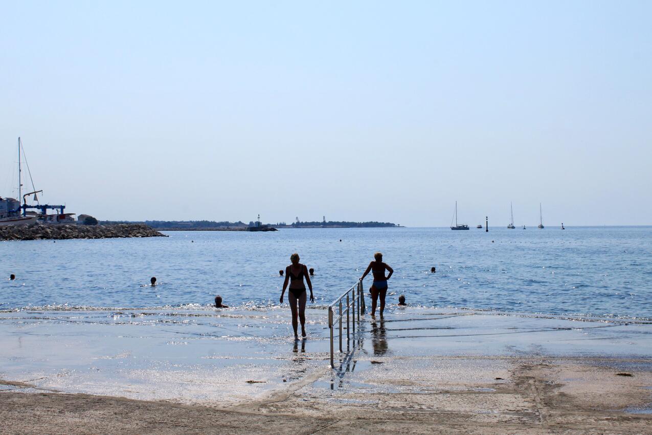 Najbliža plaža - Apartmani uz more Umag