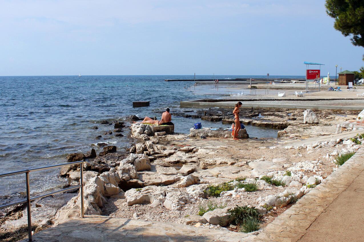 Najbliža plaža - Apartmani uz more Umag