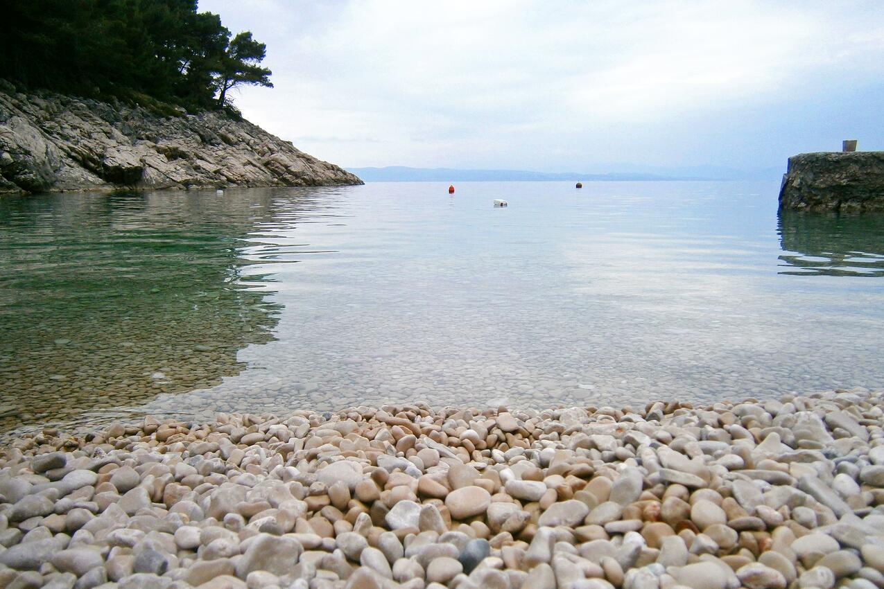 La spiaggia più vicina - Appartamenti robinsoniani accanto al mare Baia Pobij, Lesina - Hvar