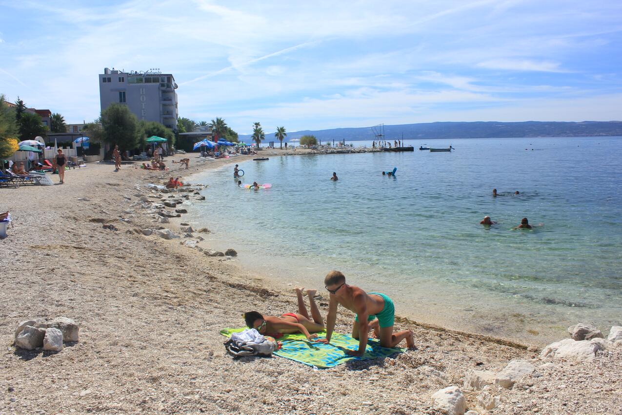 La spiaggia più vicina - Appartamenti con parcheggio Podstrana, Spalato - Split