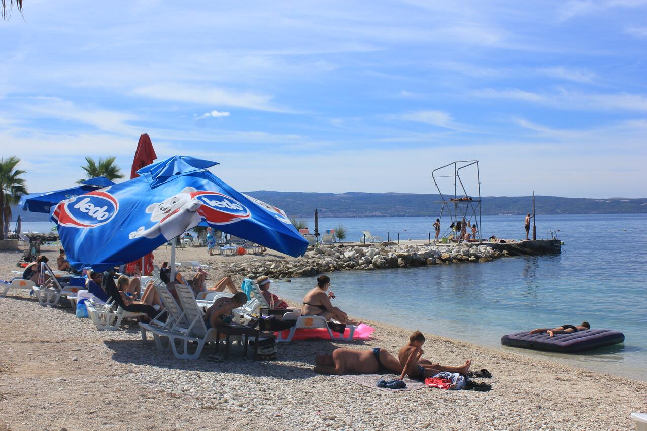 La spiaggia più vicina - Appartamenti con parcheggio Podstrana, Spalato - Split