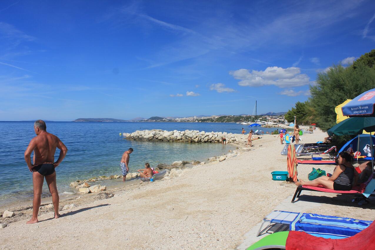 La spiaggia più vicina - Appartamenti con parcheggio Podstrana, Spalato - Split